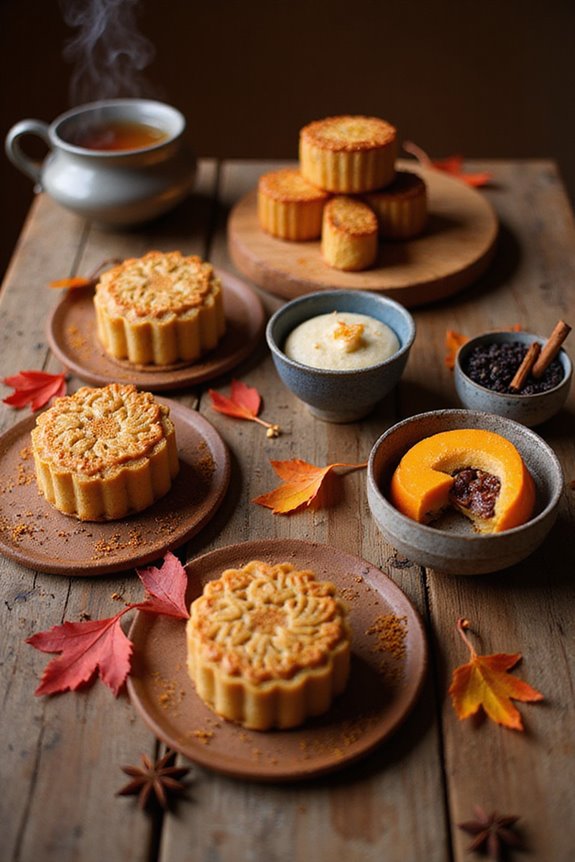 autumn inspired asian desserts
