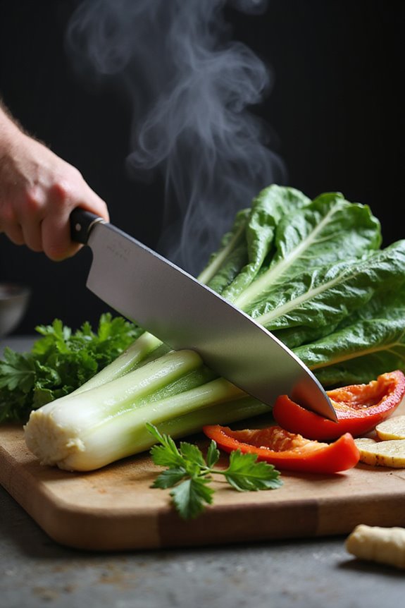 choosing a heavy cleaver