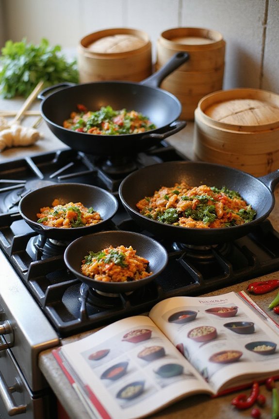 choosing the right wok size