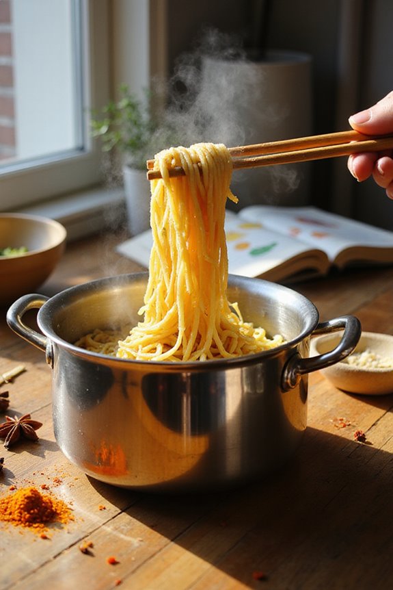 cook noodles until firm