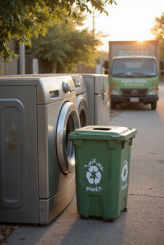 dispose of old appliances