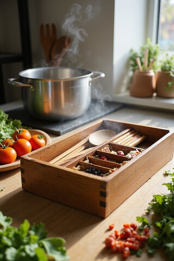 durable functional chopsticks storage