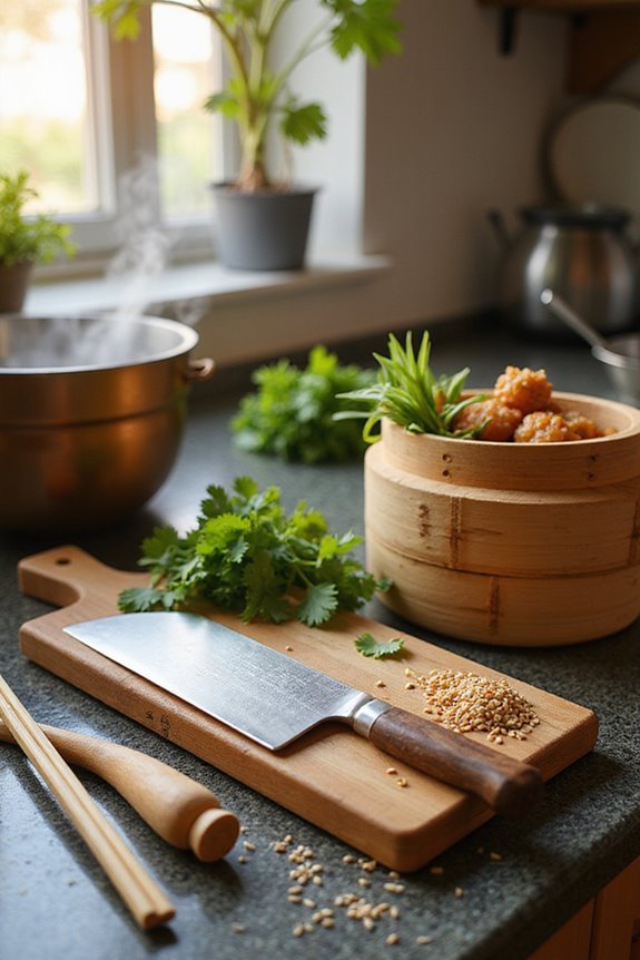 essential chinese cooking tools