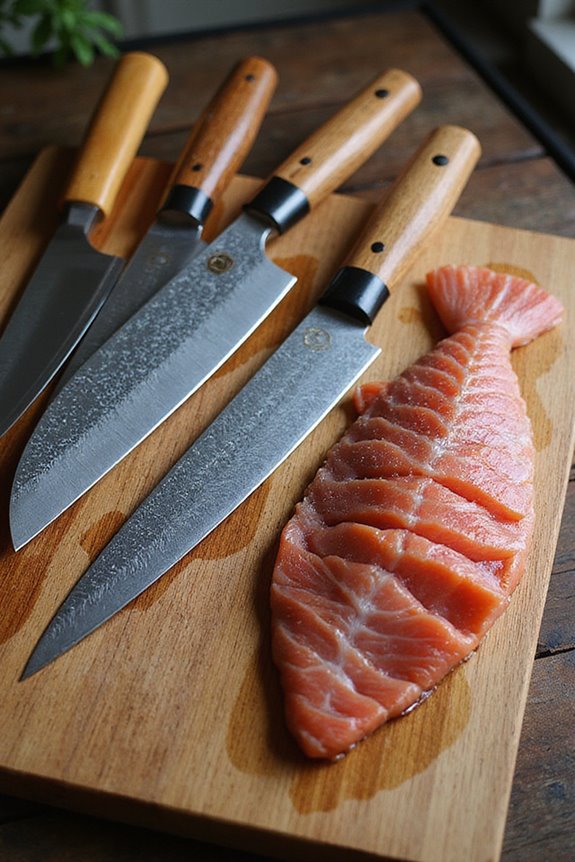 fish preparation knife types
