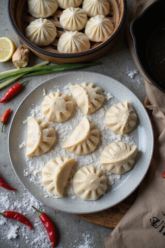 freezing dumplings for preservation