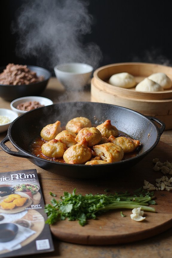 fried meat pockets recipe