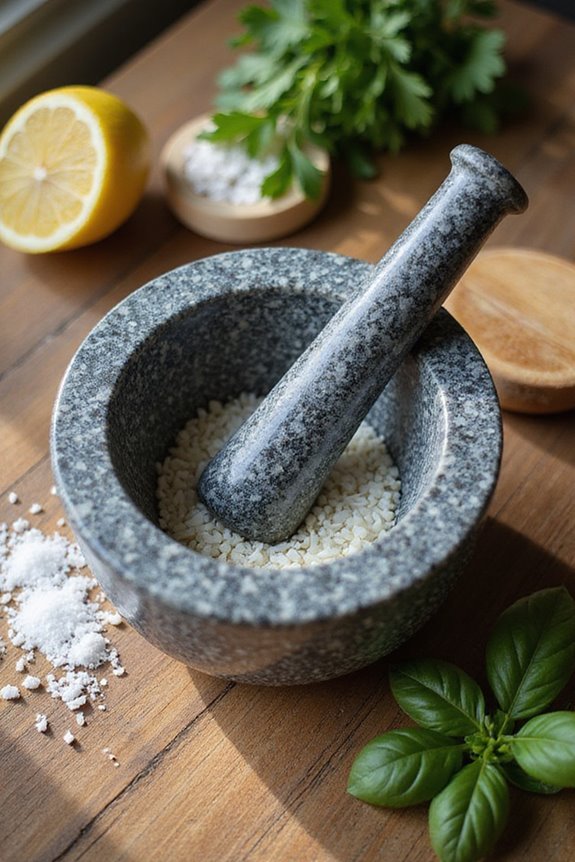 granite mortar cleaning tips