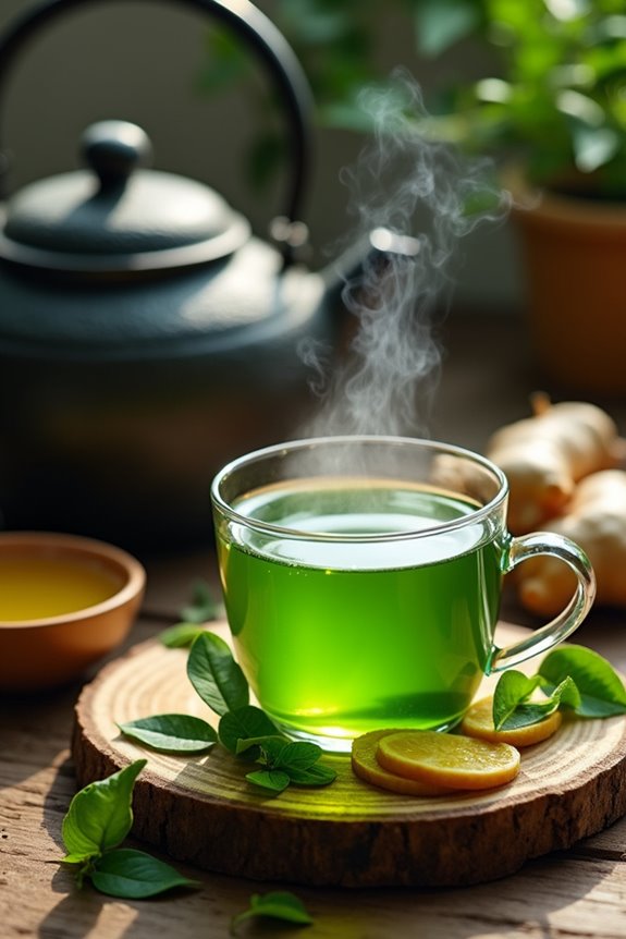 green tea boosts heart health