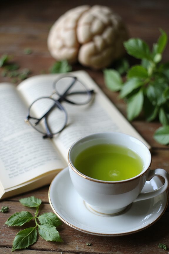 green tea enhances cognitive health