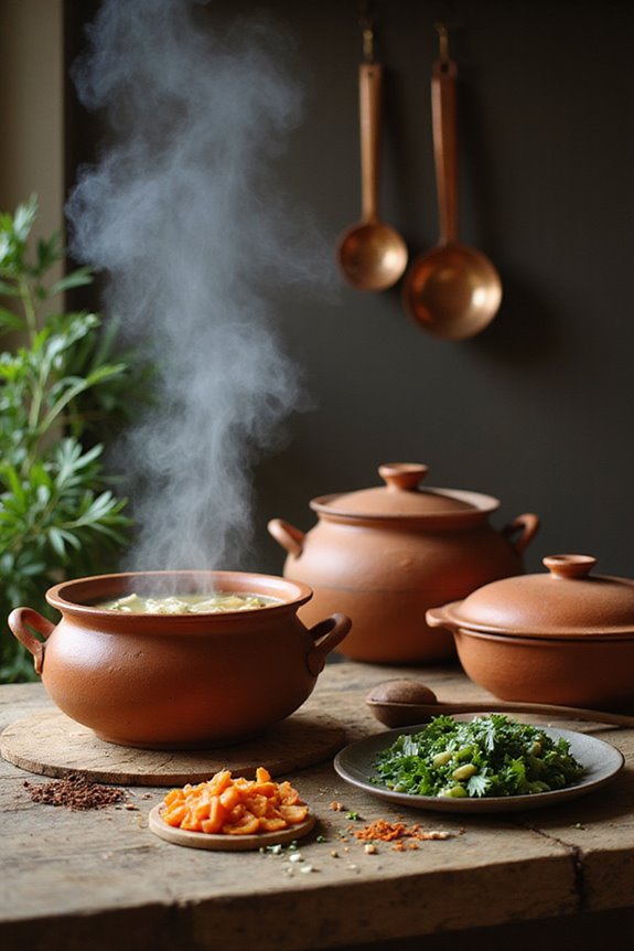 ideal clay cookware types