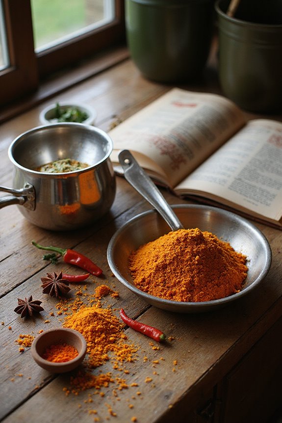 korean chili flakes selection
