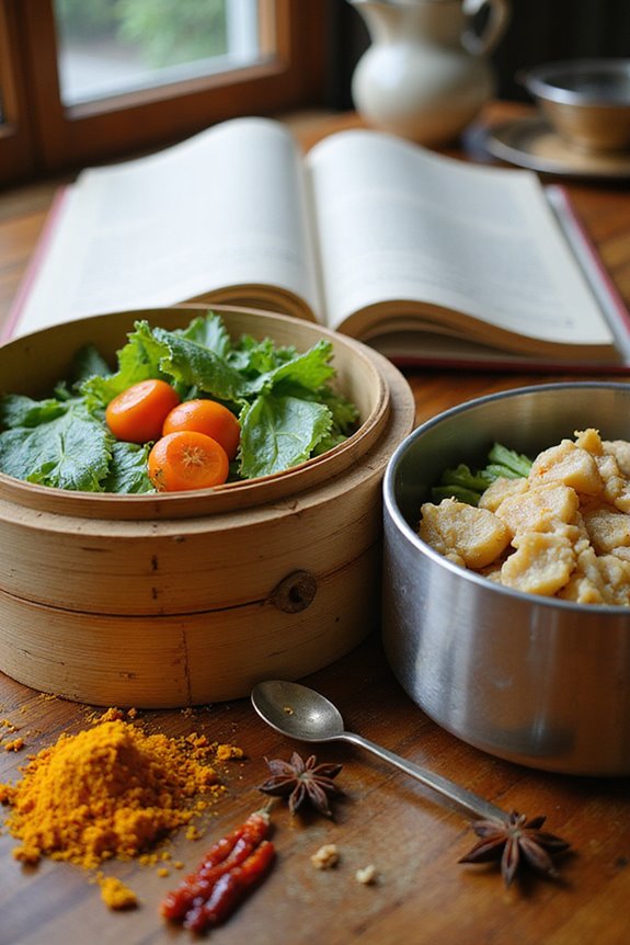 material and cooking methods