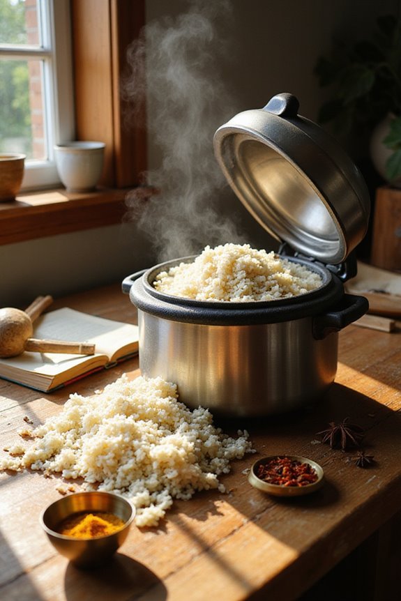 mushy rice cooker issue