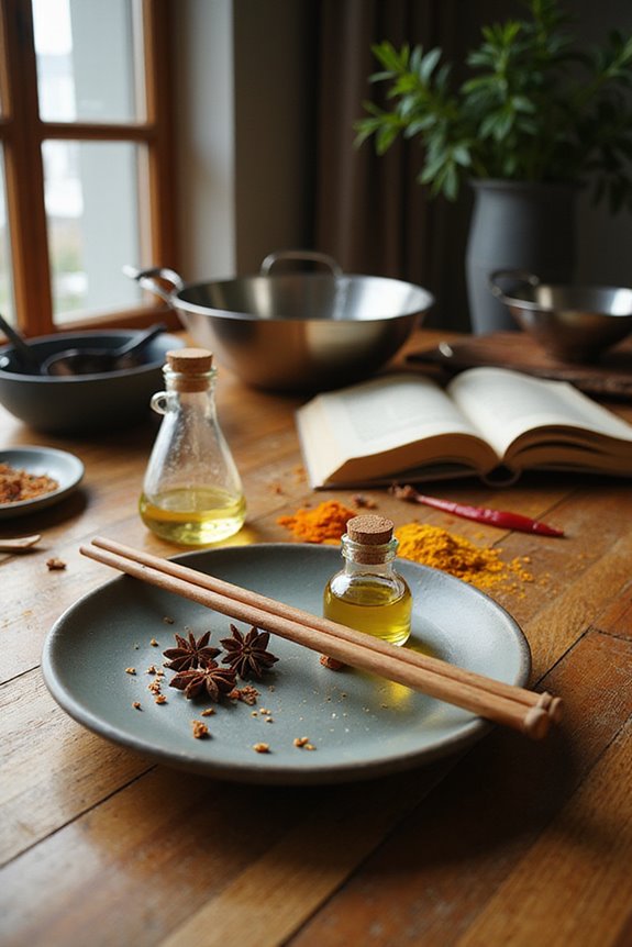 oiling wooden chopsticks properly