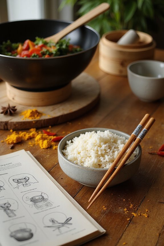 practice with various foods