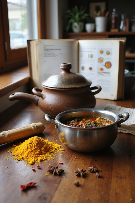 removing food from clay