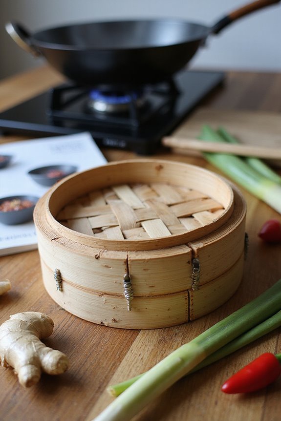repairing bamboo steamer joints