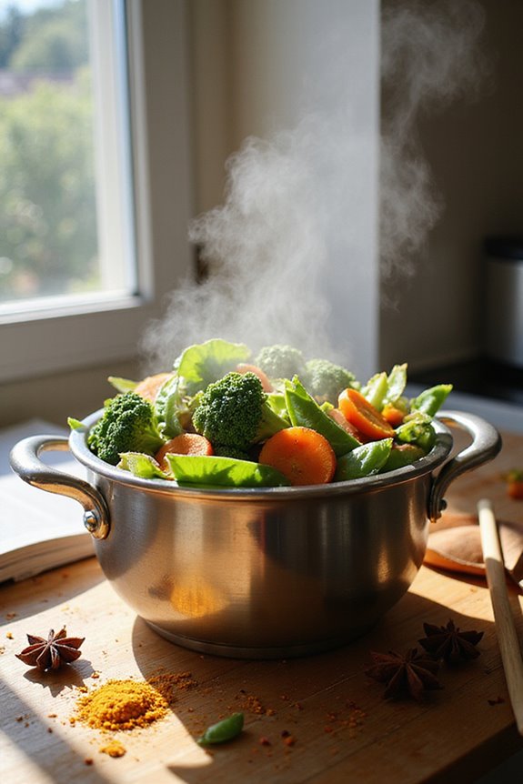 steam vegetables properly avoid overcooking