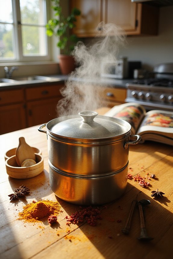 steamer insufficient steam production