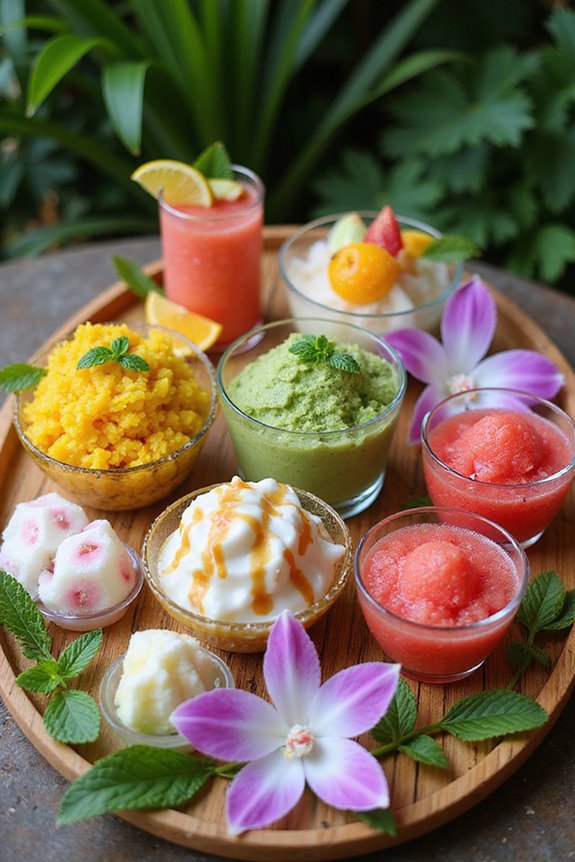 summer asian dessert delights