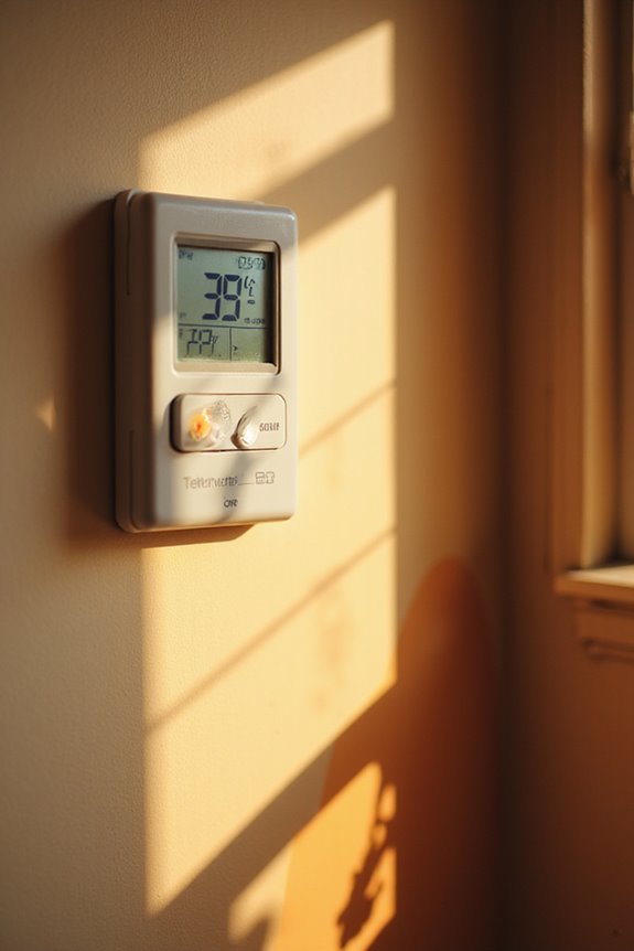 thermostat placement and calibration