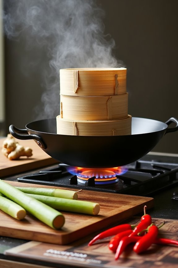 versatile space saving stovetop steamers