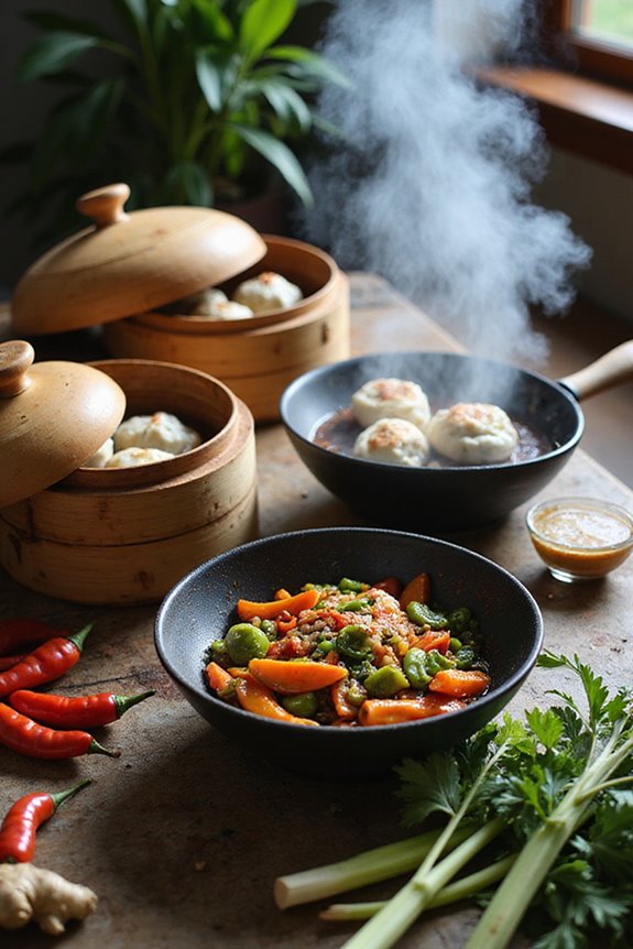 vibrant asian summer dishes
