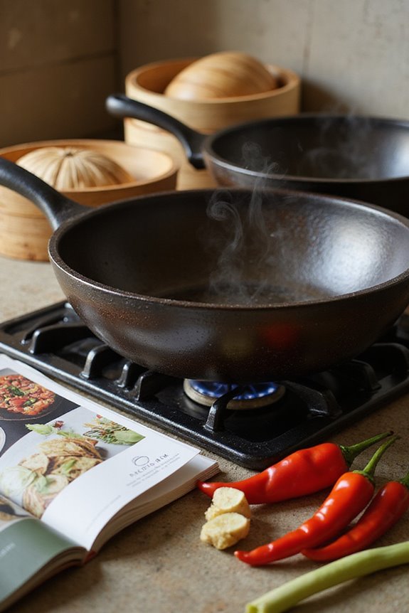 wok maintenance and seasoning
