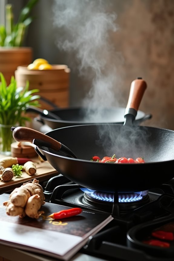 wok spatula design features